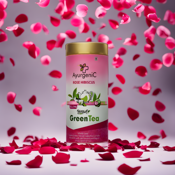 Rose Hibiscus Green Tea | 100gm